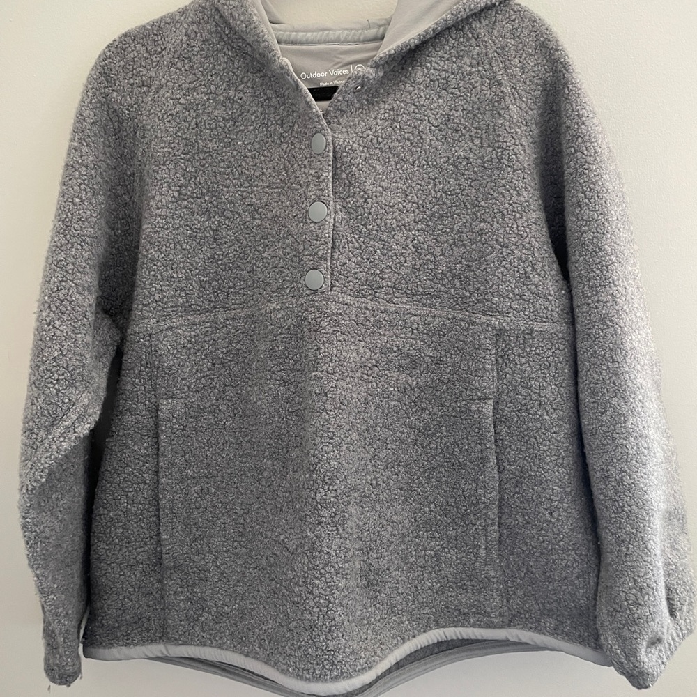 Outdoor Voices MegaFleece Snap Up Hoodie